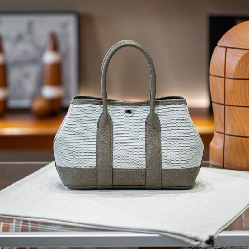 Ανεξάρτητη καμβάς τσάντα με οριζόντιο τετράγωνο σχήμα, ανοιχτό επάνω μέρος, θήκη για κινητό, επένδυση από καμβά