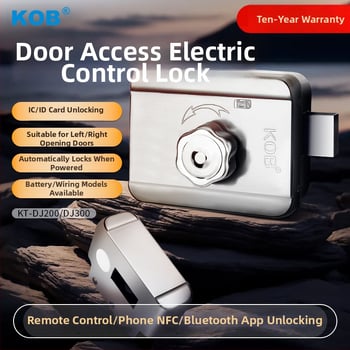KOB Sve-u-Jednom bežični sustav kontrole pristupa s otiskom prsta, kartom i elektromagnetnom bravom (Model Kt-dj200-wireless)