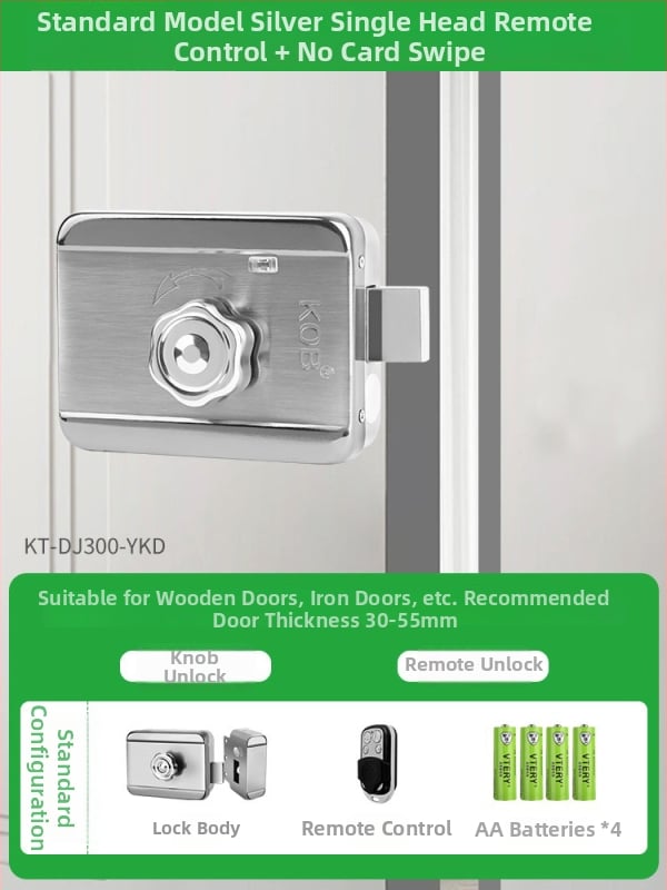 KOB Sve-u-Jednom bežični sustav kontrole pristupa s otiskom prsta, kartom i elektromagnetnom bravom (Model Kt-dj200-wireless)