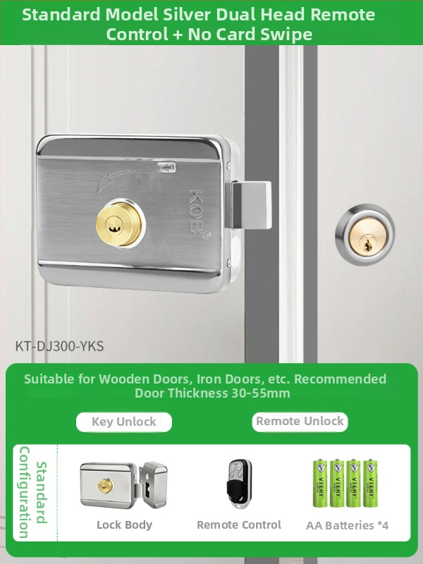 KOB Sve-u-Jednom bežični sustav kontrole pristupa s otiskom prsta, kartom i elektromagnetnom bravom (Model Kt-dj200-wireless)