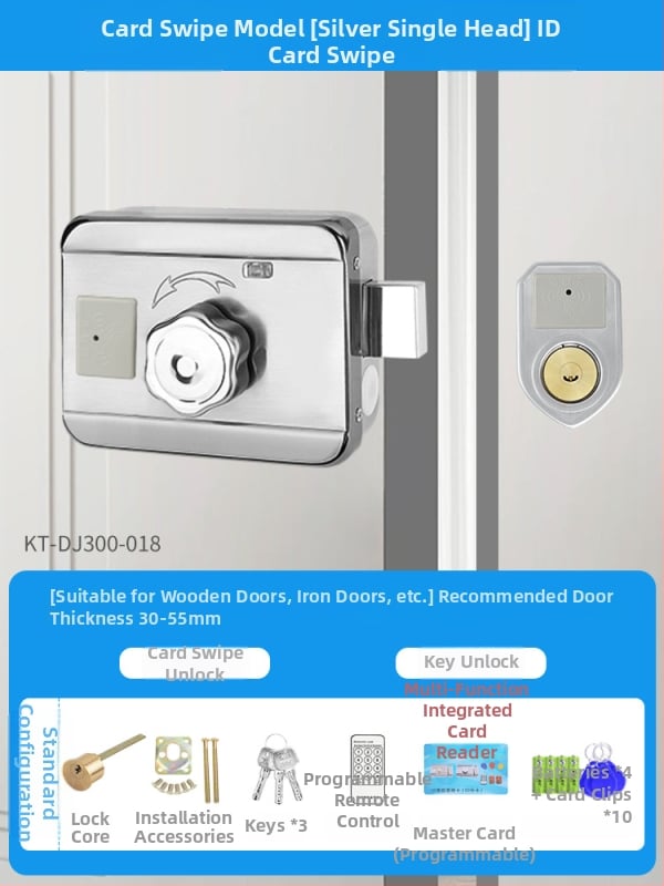 KOB Sve-u-Jednom bežični sustav kontrole pristupa s otiskom prsta, kartom i elektromagnetnom bravom (Model Kt-dj200-wireless)