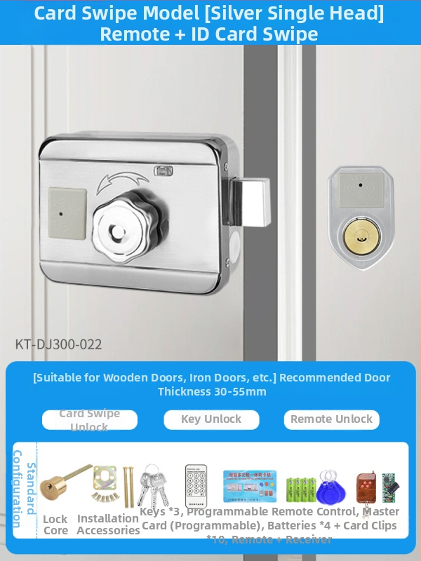 KOB Sve-u-Jednom bežični sustav kontrole pristupa s otiskom prsta, kartom i elektromagnetnom bravom (Model Kt-dj200-wireless)