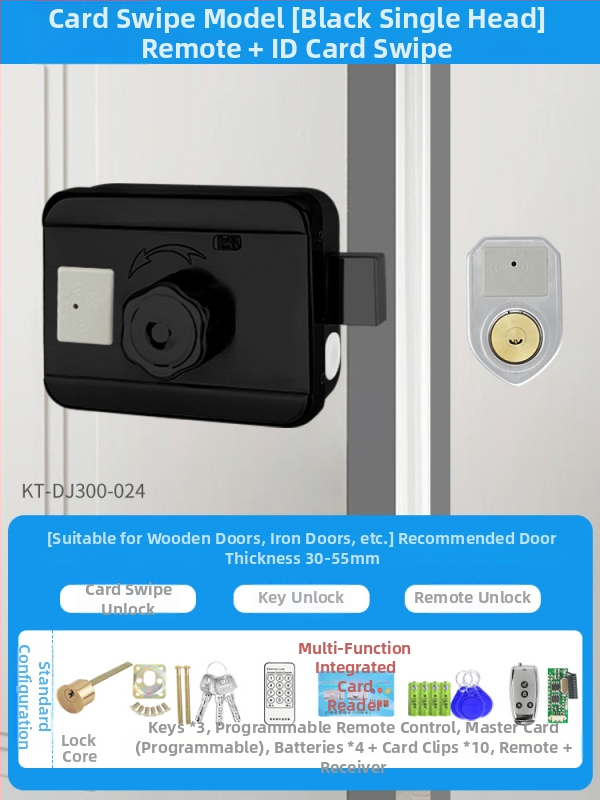KOB Sve-u-Jednom bežični sustav kontrole pristupa s otiskom prsta, kartom i elektromagnetnom bravom (Model Kt-dj200-wireless)
