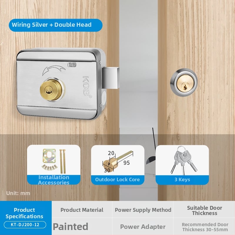 KOB Sve-u-Jednom bežični sustav kontrole pristupa s otiskom prsta, kartom i elektromagnetnom bravom (Model Kt-dj200-wireless)