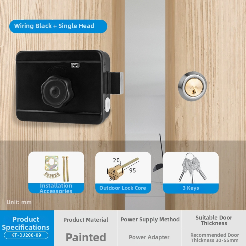KOB Sve-u-Jednom bežični sustav kontrole pristupa s otiskom prsta, kartom i elektromagnetnom bravom (Model Kt-dj200-wireless)