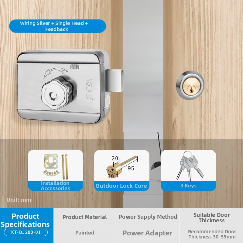 KOB Sve-u-Jednom bežični sustav kontrole pristupa s otiskom prsta, kartom i elektromagnetnom bravom (Model Kt-dj200-wireless)