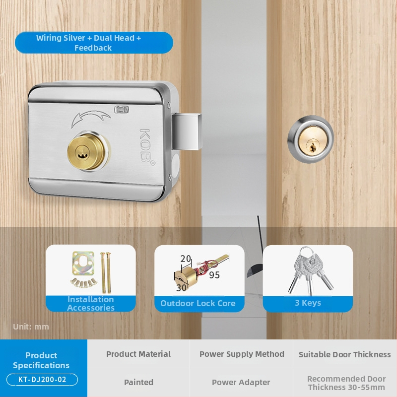 KOB Sve-u-Jednom bežični sustav kontrole pristupa s otiskom prsta, kartom i elektromagnetnom bravom (Model Kt-dj200-wireless)