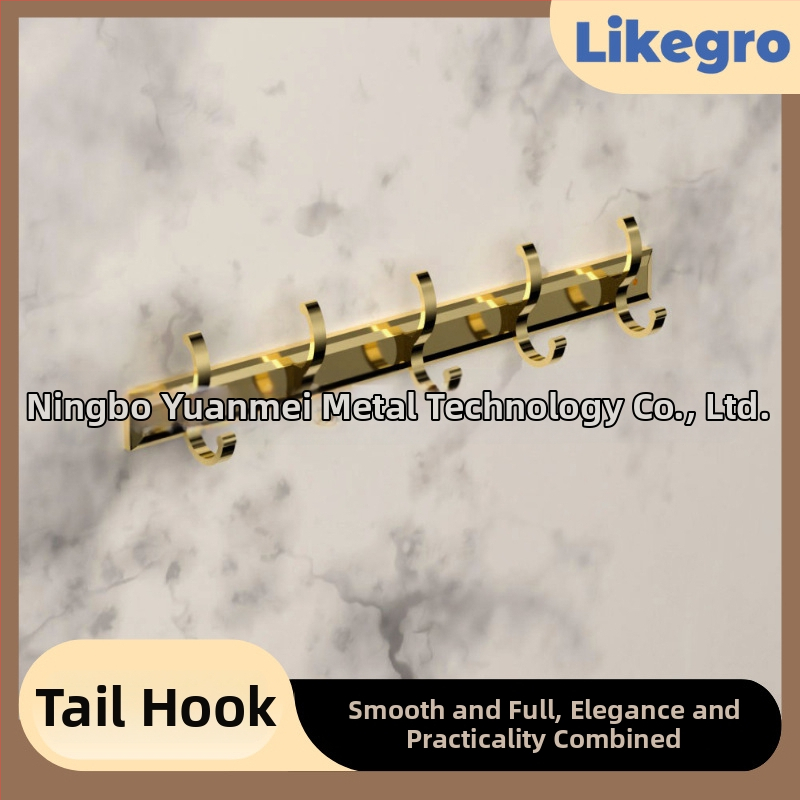 Alumínium ötvözetű fürdőtörölközőtartó, falra szerelhető fürdőszobai tároló készlet Lanke-tól — megfizethető luxus, 2–6 darabos készletek