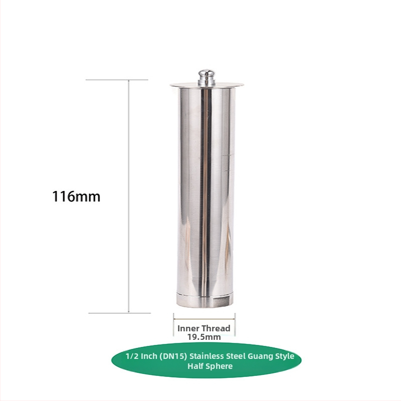 Cap de sprinkler pentru fântână – Hemisferă de ciupercă reglabilă, din cupru și oțel inox, jet pe perete, pentru grădină și peisaj (Cod 0200)