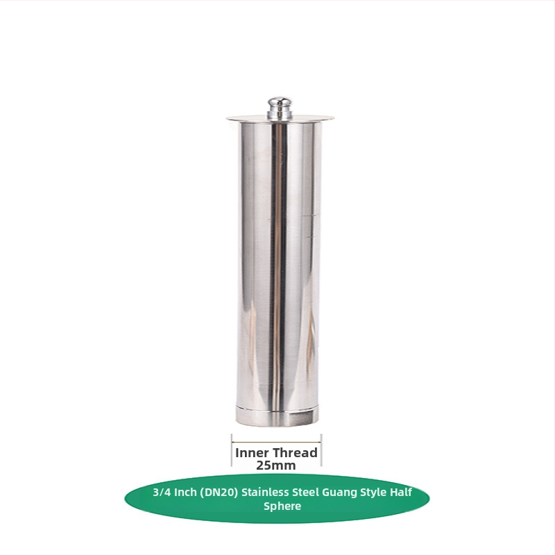 Cap de sprinkler pentru fântână – Hemisferă de ciupercă reglabilă, din cupru și oțel inox, jet pe perete, pentru grădină și peisaj (Cod 0200)