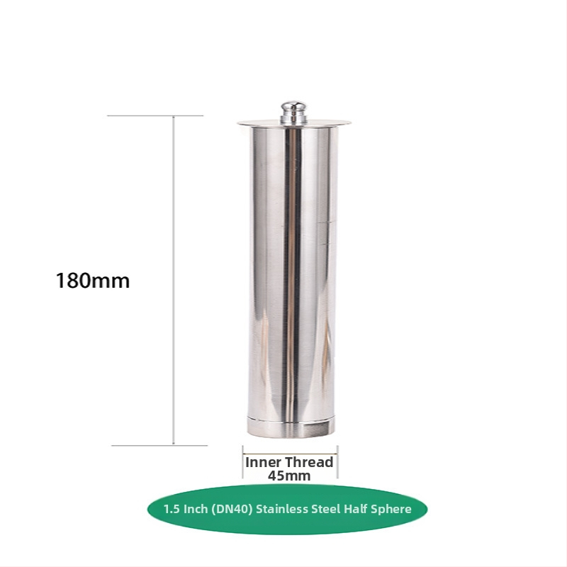 Cap de sprinkler pentru fântână – Hemisferă de ciupercă reglabilă, din cupru și oțel inox, jet pe perete, pentru grădină și peisaj (Cod 0200)