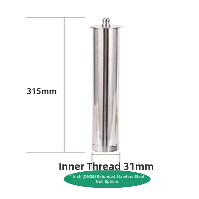 Cap de sprinkler pentru fântână – Hemisferă de ciupercă reglabilă, din cupru și oțel inox, jet pe perete, pentru grădină și peisaj (Cod 0200)