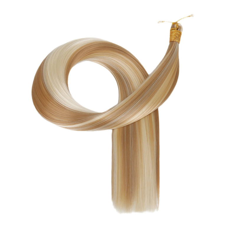 Polachi perucă cu coadă – stil drept, fibre rezistente la temperaturi înalte, model Zfft01