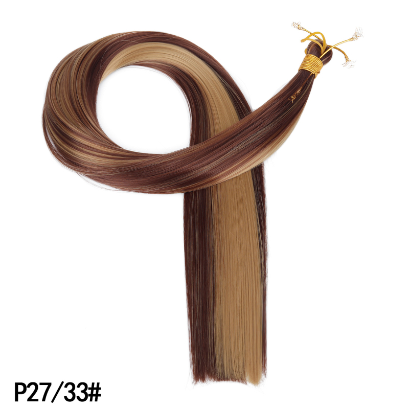 Polachi perucă cu coadă – stil drept, fibre rezistente la temperaturi înalte, model Zfft01