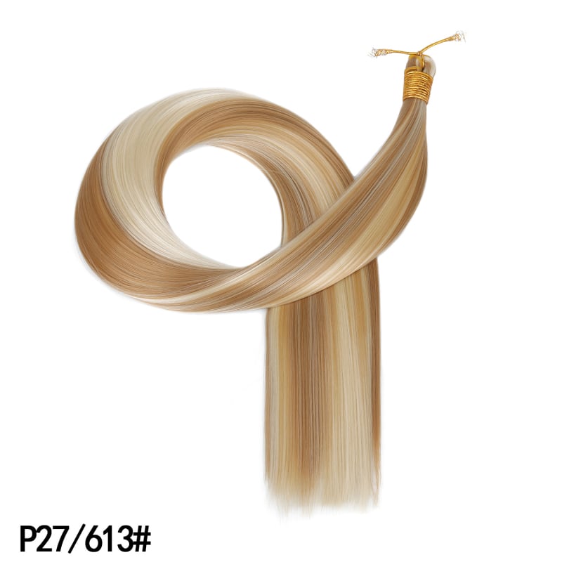 Polachi perucă cu coadă – stil drept, fibre rezistente la temperaturi înalte, model Zfft01