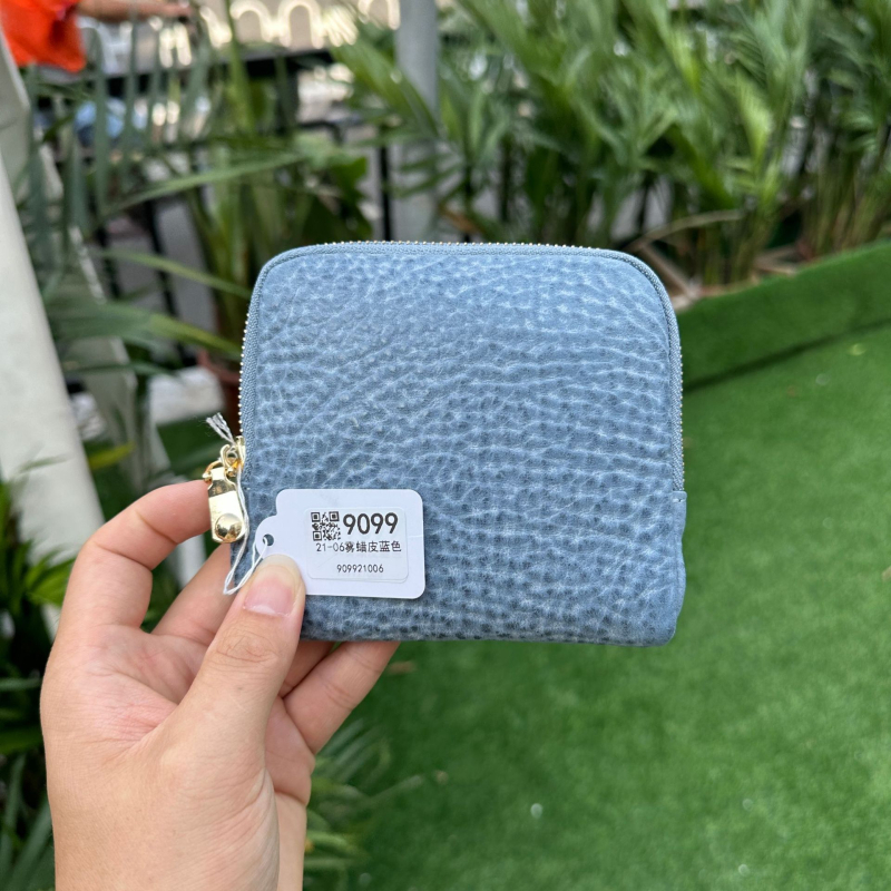 Geantă de depozitare din piele naturală, cu fermoar, căptușeală din pânză, piele tăbăcuită vegetal, foarte ușoară