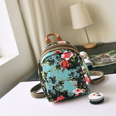 Olandian Geantă mică pentru femei din pânză Oxford — geantă crossbody cu fermoar, buzunar pentru telefon și ID, stil literar-artist național