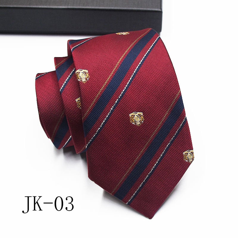 Γραβάτα ριγέ, χειροδεμένη, unisex, στυλ βέλους, πολυεστερική σατέν