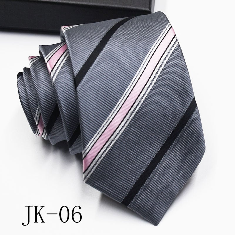 Γραβάτα ριγέ, χειροδεμένη, unisex, στυλ βέλους, πολυεστερική σατέν