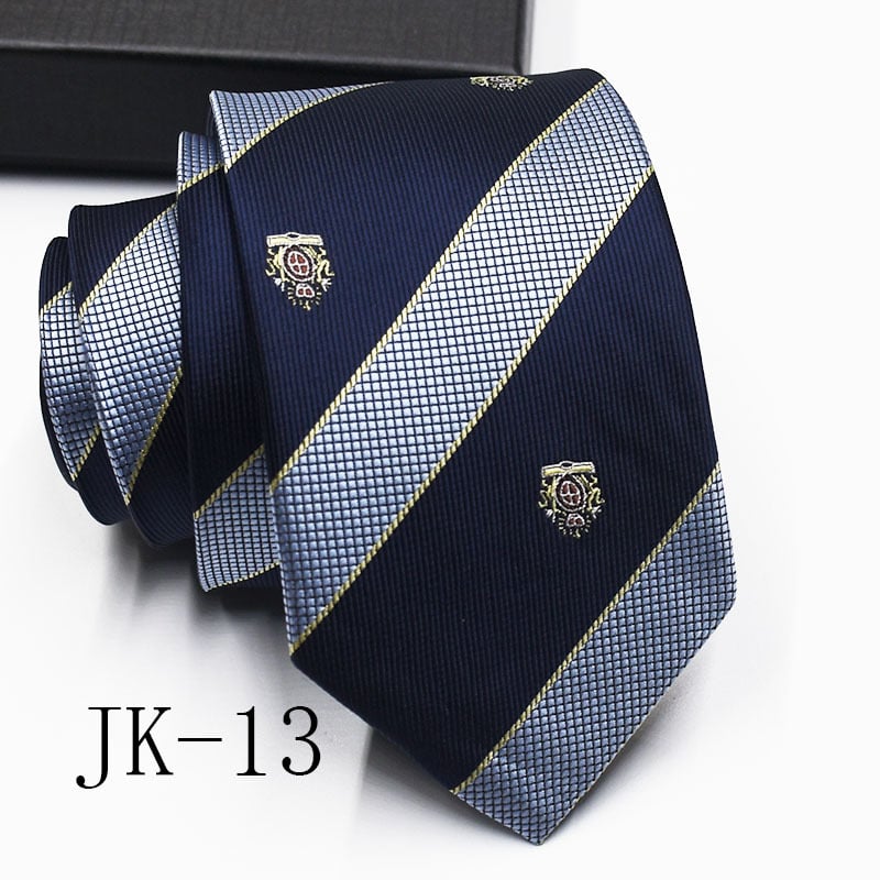 Γραβάτα ριγέ, χειροδεμένη, unisex, στυλ βέλους, πολυεστερική σατέν