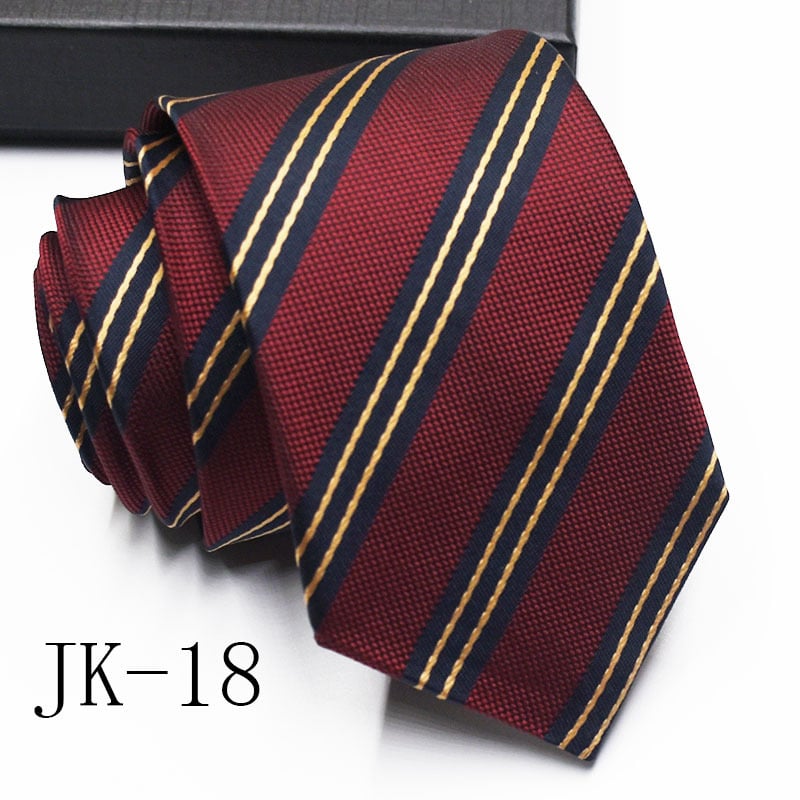 Γραβάτα ριγέ, χειροδεμένη, unisex, στυλ βέλους, πολυεστερική σατέν