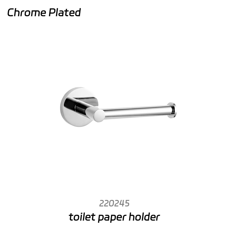 Rozsdamentes acél törölközőtartó készlet — krómozott felülettel, modern minimalista stílus, 6 darabos vagy nagyobb készlet