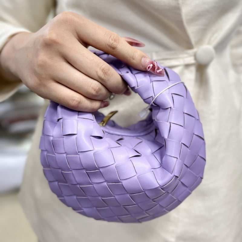 Geantă clutch mini din PU, în formă de dumpling, închidere cu fermoar, design tridimensional