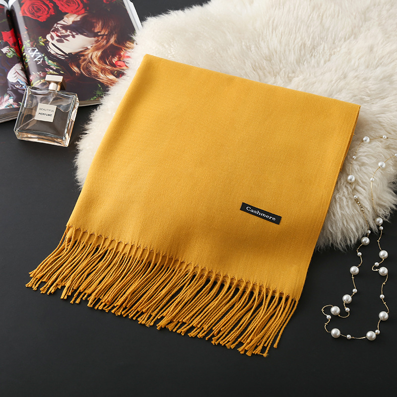 Imitált kasmírsál hímzéssel – szilva virág minta, warp szövés, meleg, téglalap alakú