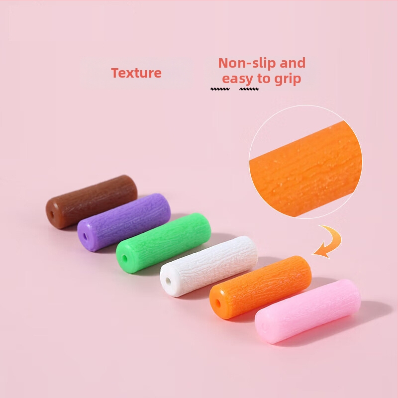 Ortodontická dutá žuvacia tyčinka z silikónu, pre dospelých, ovocná vôňa, balenie 1000 kusov