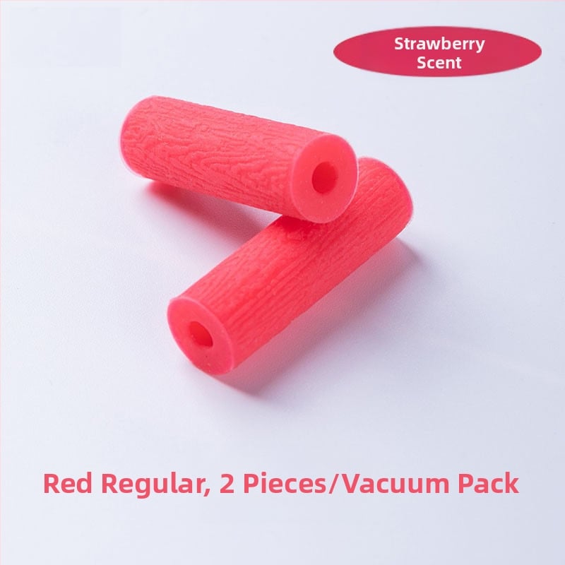 Ορθοδοντική κενή λαβή-δαγκώστρα από σιλικόνη, για ενήλικες, φρουτώδες άρωμα, συσκευασία 1000 τεμάχια