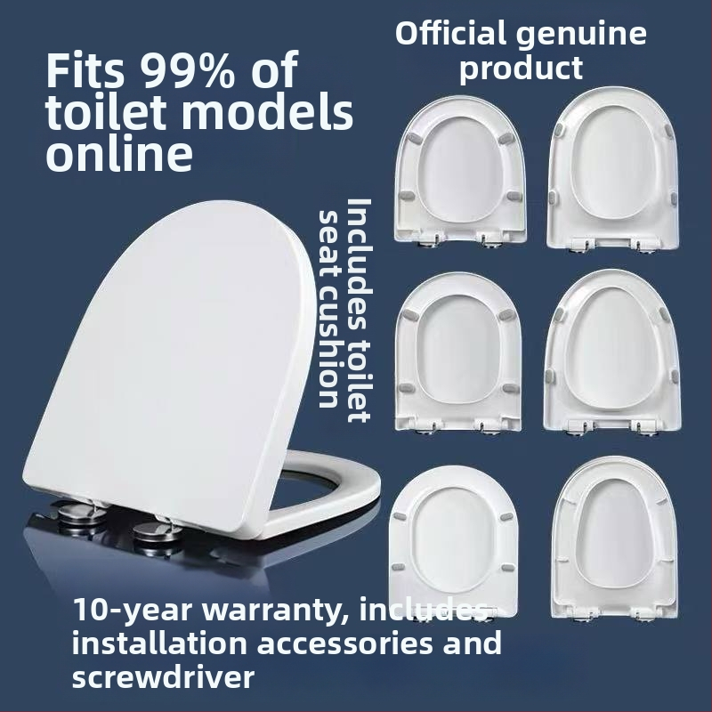 Univerzális WC-fedél urea-formaldehid gyantából, halk-záródású, régi stílusú fedél, Lycra Xiyin márka, standard/amerikai stílus, testreszabás mintaminta