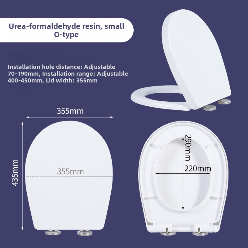 Univerzális WC-fedél urea-formaldehid gyantából, halk-záródású, régi stílusú fedél, Lycra Xiyin márka, standard/amerikai stílus, testreszabás mintaminta