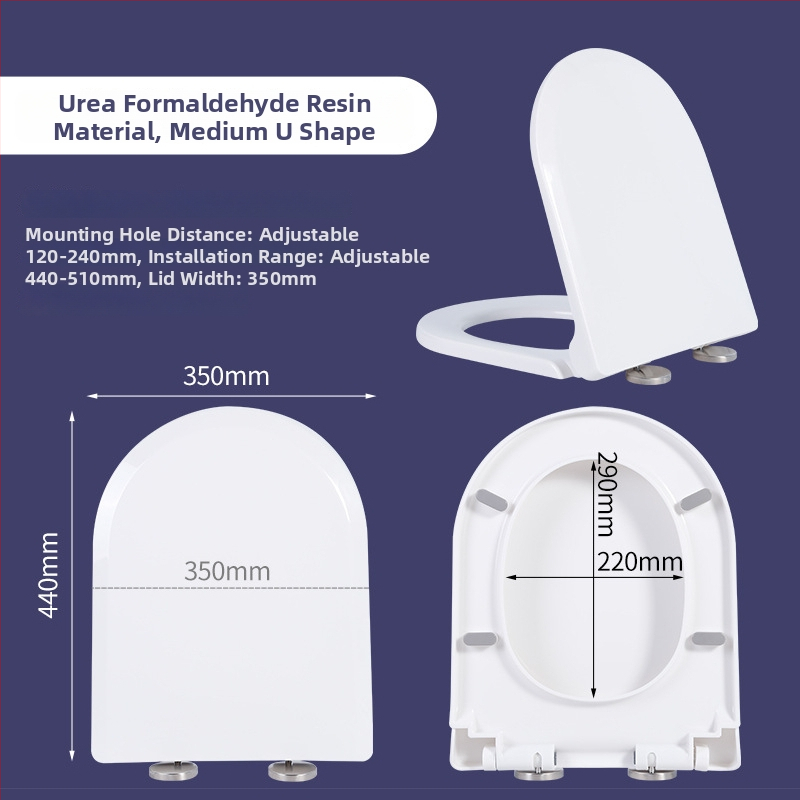 Univerzális WC-fedél urea-formaldehid gyantából, halk-záródású, régi stílusú fedél, Lycra Xiyin márka, standard/amerikai stílus, testreszabás mintaminta
