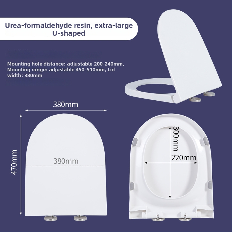 Univerzális WC-fedél urea-formaldehid gyantából, halk-záródású, régi stílusú fedél, Lycra Xiyin márka, standard/amerikai stílus, testreszabás mintaminta