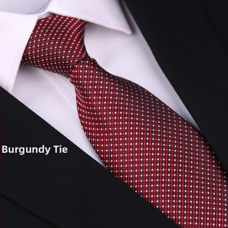 Κλιπ γραβάτας για άνδρες με φλοράλ σχέδιο, πολυεστερική επένδυση, στυλ χωρίς κόμπους