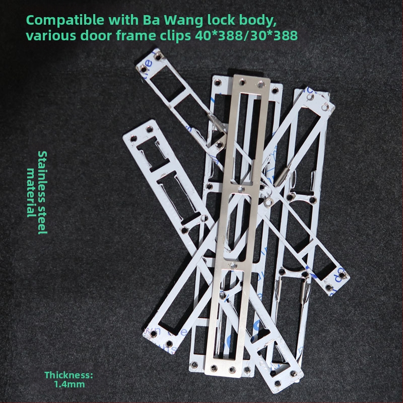 Andamia B05 zártest, rozsdamentes acél, modern minimalist stílus, biztonsági ajtókhoz, faajtókhoz és villa kapukhoz