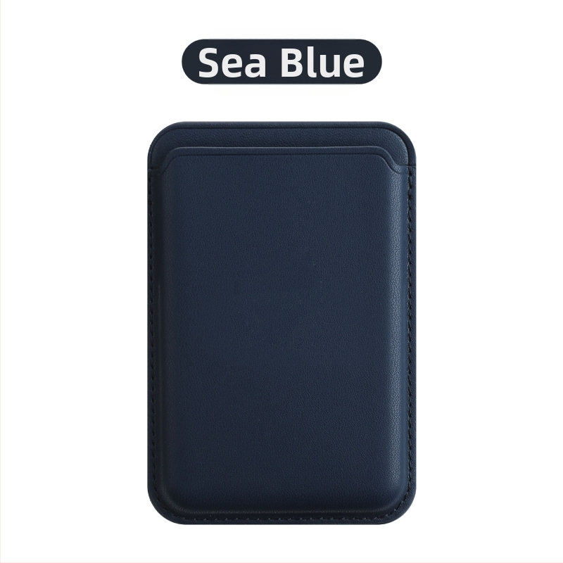 sj-moulding Magnetické kožené púzdro na karty pre iPhone 14/15 MagSafe – anti-demagnetizácia