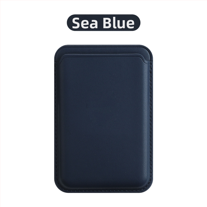 sj-moulding Mágneses bőr kártyatartó iPhone 14/15 MagSafe-hez – Antidemagnetizációs