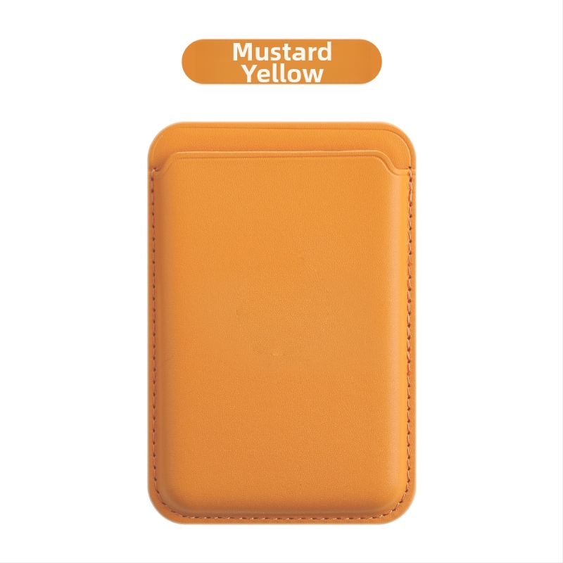 sj-moulding Mágneses bőr kártyatartó iPhone 14/15 MagSafe-hez – Antidemagnetizációs