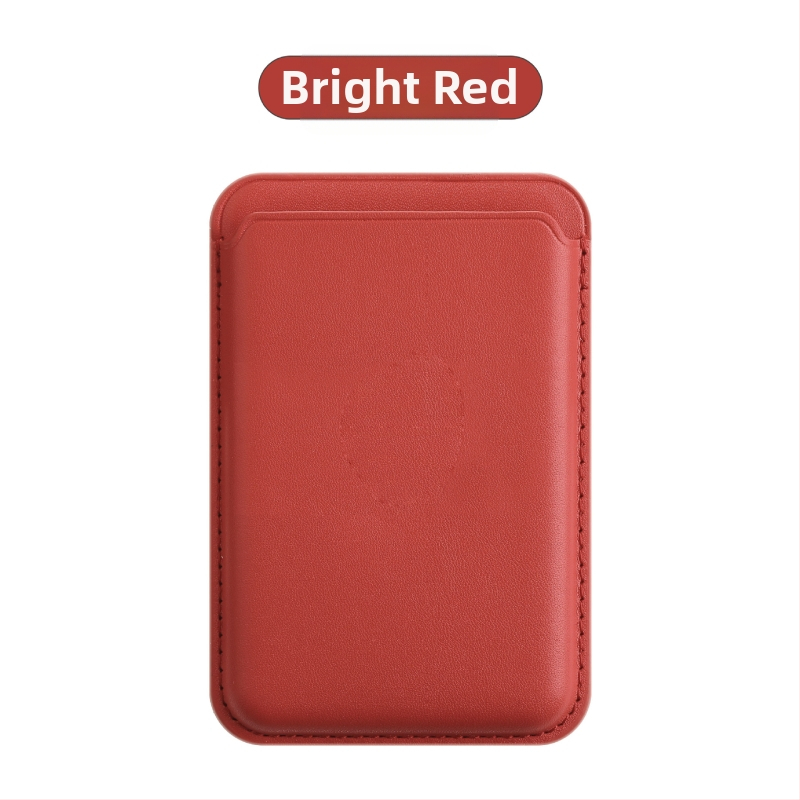 sj-moulding Mágneses bőr kártyatartó iPhone 14/15 MagSafe-hez – Antidemagnetizációs