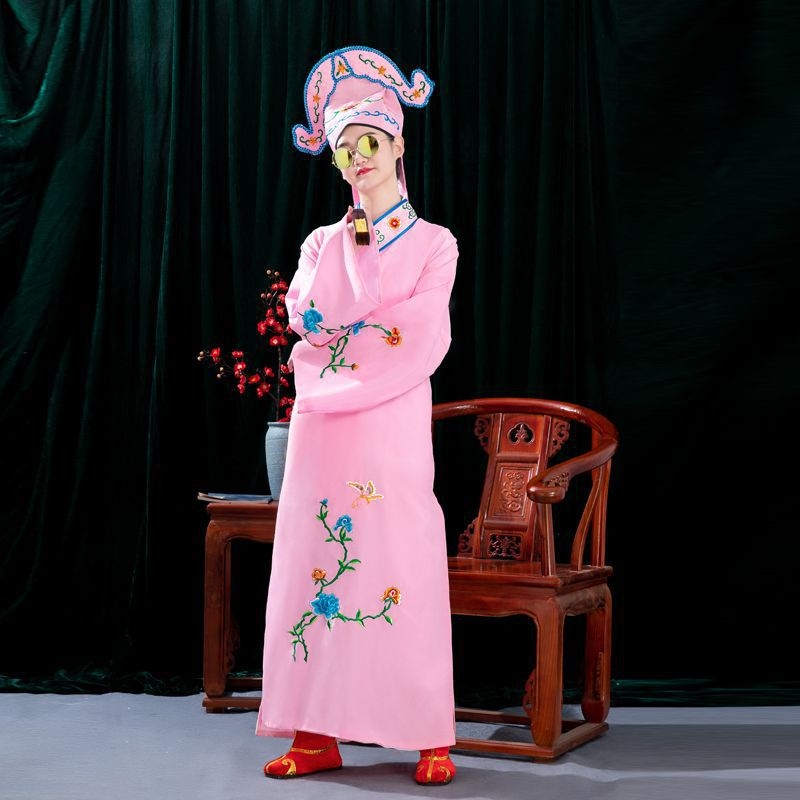 Tang Bohu Scholar kostým – unisex, starostredný outfit pre RPG vo hrách a anime, Chenille tkanina so 30-50% Spandexom, jar 2025, vek 18-24