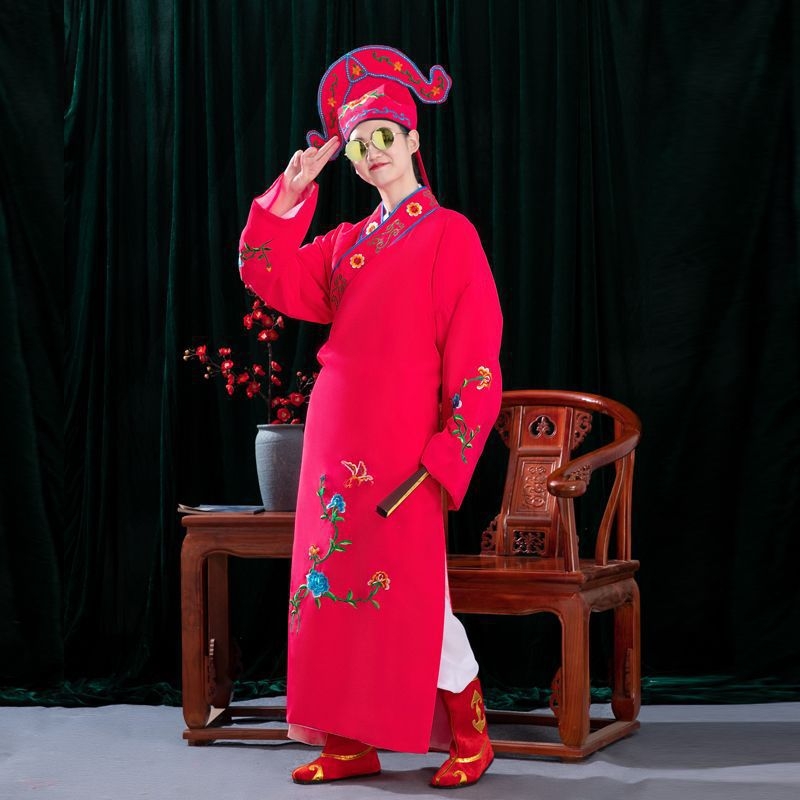 Tang Bohu Scholar kostým – unisex, starostredný outfit pre RPG vo hrách a anime, Chenille tkanina so 30-50% Spandexom, jar 2025, vek 18-24