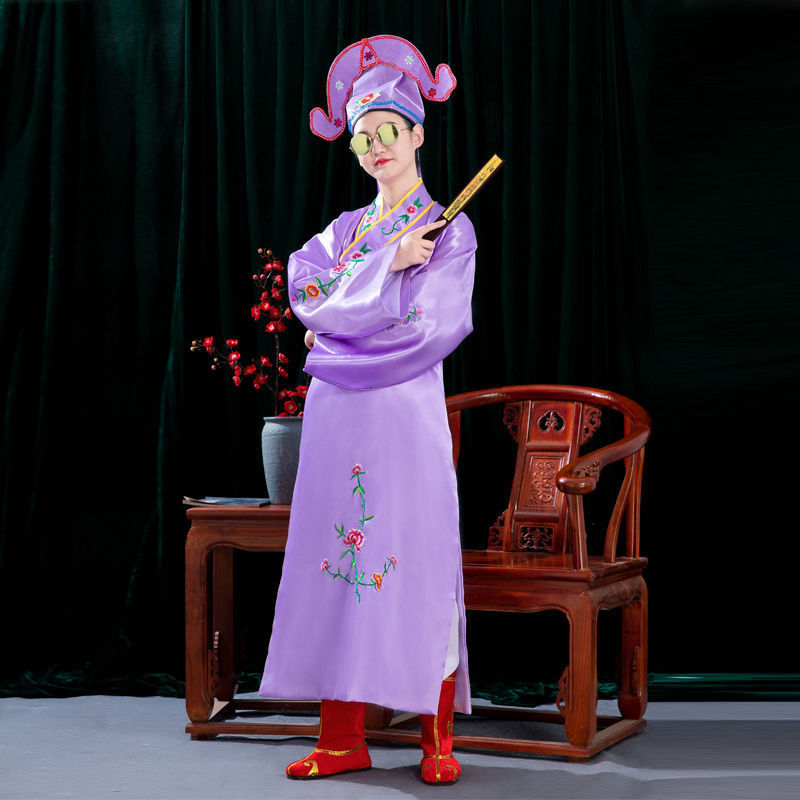 Tang Bohu Scholar kostým – unisex, starostredný outfit pre RPG vo hrách a anime, Chenille tkanina so 30-50% Spandexom, jar 2025, vek 18-24