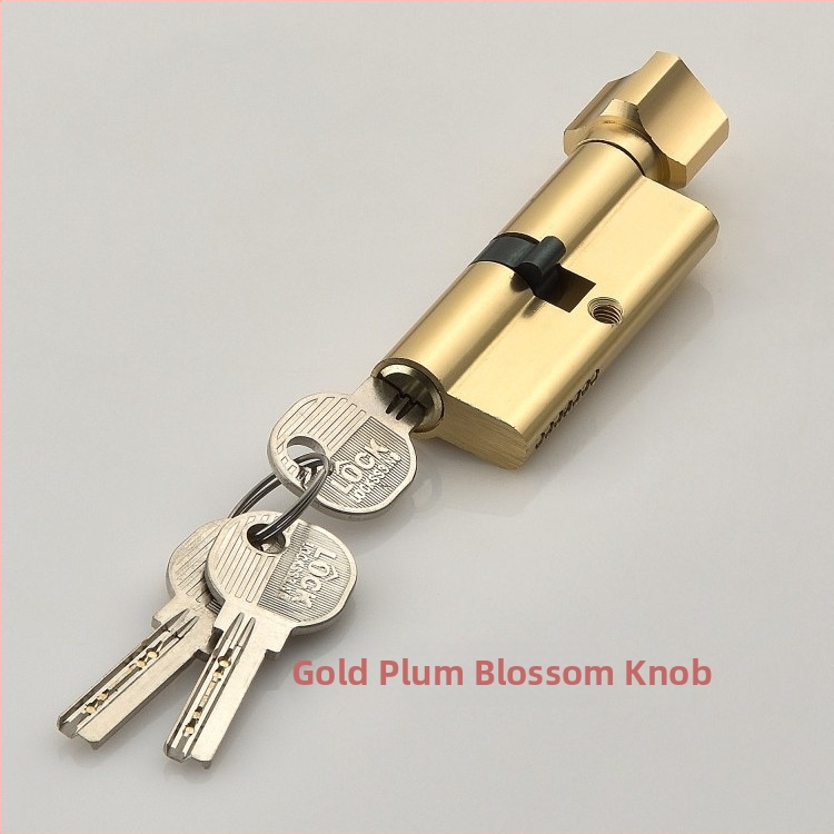 Beltéri fa ajtóhoz való záróhenger — anyag: cink- és alumínium ötvözet, tömeg 0,2 kg, stílus: modern minimalizmus