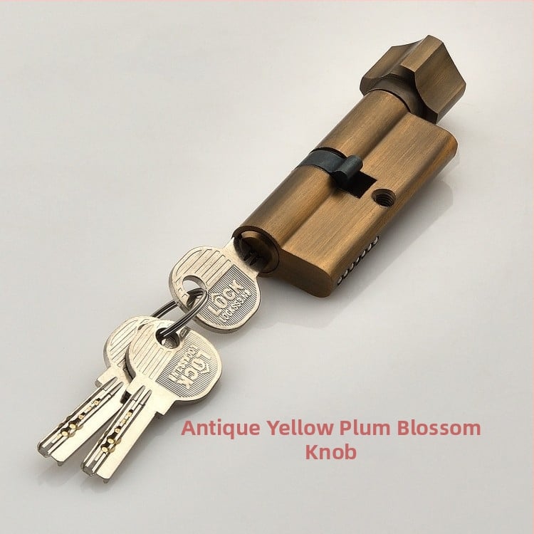 Beltéri fa ajtóhoz való záróhenger — anyag: cink- és alumínium ötvözet, tömeg 0,2 kg, stílus: modern minimalizmus