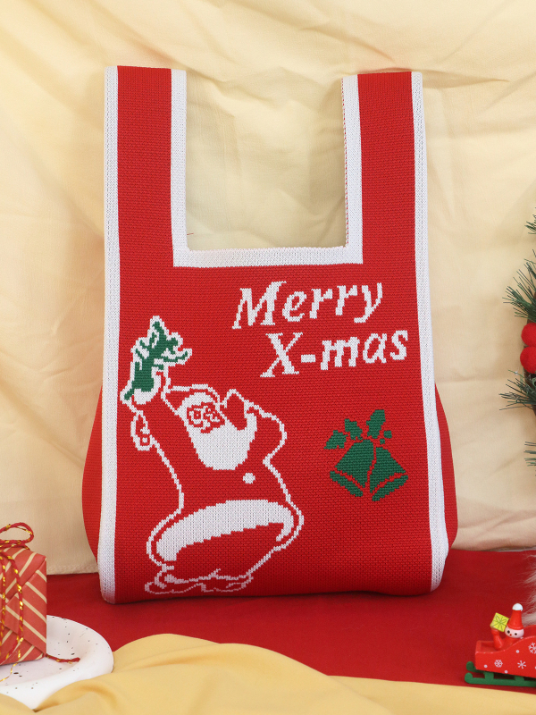 Χειροποίητη τσάντα καρπού για Halloween – σε σχήμα κουβά, πολυεστέρας με επένδυση, ανοιχτό άνοιγμα, καθημερινή χρήση