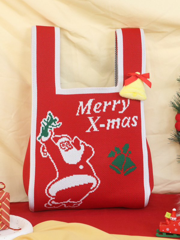 Χειροποίητη τσάντα καρπού για Halloween – σε σχήμα κουβά, πολυεστέρας με επένδυση, ανοιχτό άνοιγμα, καθημερινή χρήση