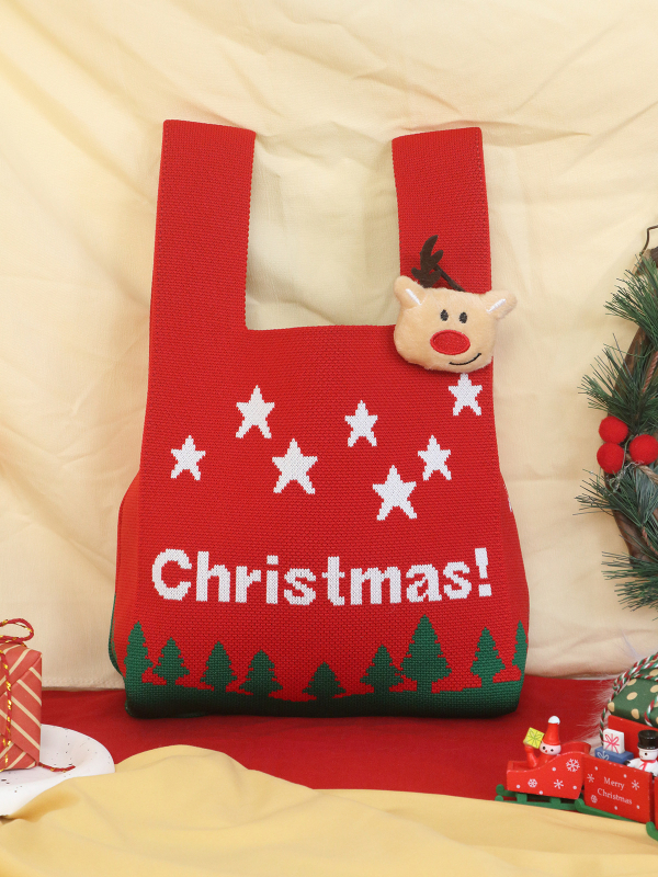 Χειροποίητη τσάντα καρπού για Halloween – σε σχήμα κουβά, πολυεστέρας με επένδυση, ανοιχτό άνοιγμα, καθημερινή χρήση