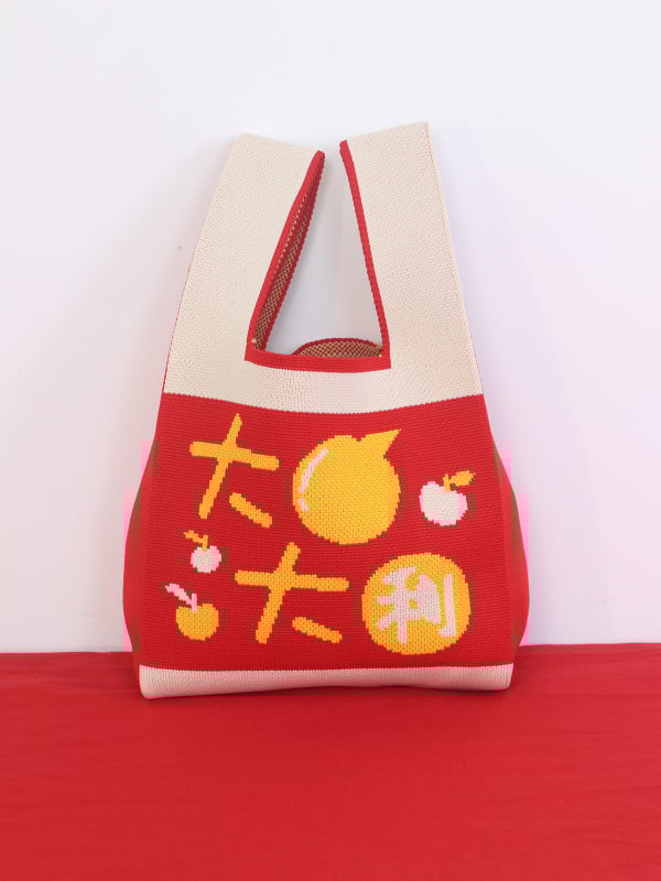 Χειροποίητη τσάντα καρπού για Halloween – σε σχήμα κουβά, πολυεστέρας με επένδυση, ανοιχτό άνοιγμα, καθημερινή χρήση