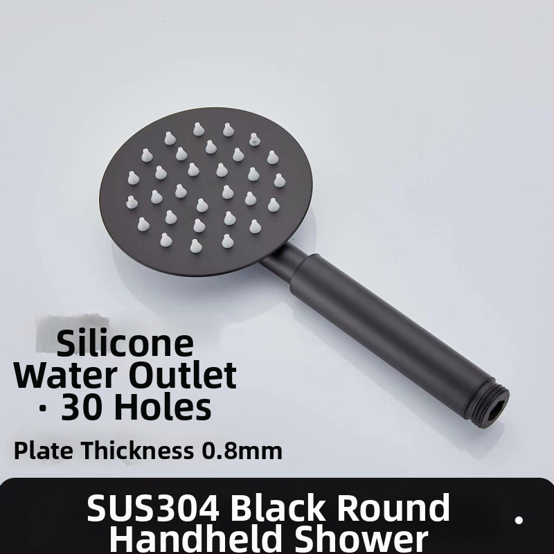 Horná dažďová sprchová hlavica – 304 oceľ nerez, Top spray, dažďová funkcia, štvorcový univerzálny závit